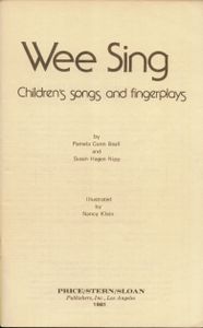 Wee Sing (Children's Songs And Fingerplays)