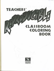 Teachers' Reproducible Classroom Coloring Book