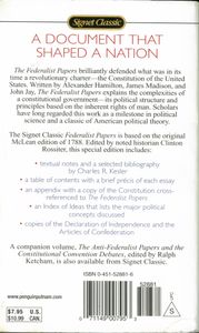 The Federalist Papers