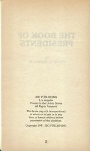The Book of Presidents