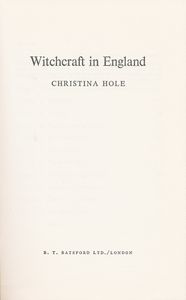 Witchcraft in England