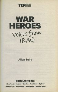 War Heroes: Voices From Iraq