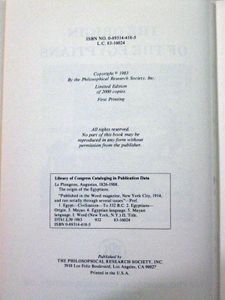 The Origin Of The Egyptians