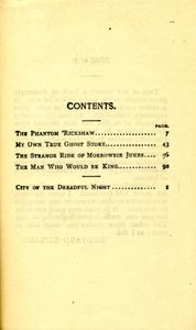 The Phantom Rickshaw And City Of Dreadful Night