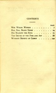 Wee Willie Winkie And Other Stories