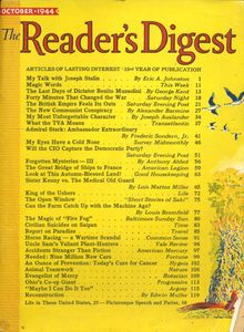 The Reader's Digest Vol. 45, No. 270