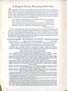 The Reader's Digest Vol. 45, No. 270