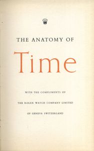 The Anatomy Of Time