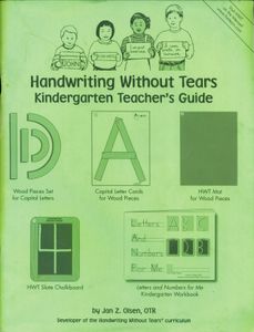 Handwriting Without Tears (Kindergarten Teacher's Guide)
