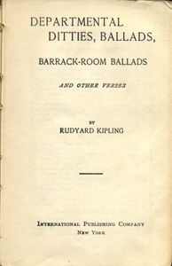 Departmental Ditties And Other Verses