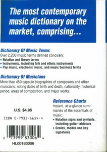 Pocket Music Dictionary