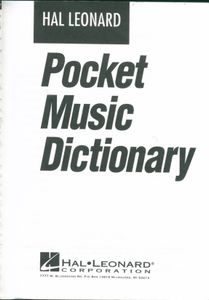 Pocket Music Dictionary