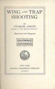 Wing And Trap Shooting