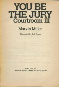 You Be The Jury: Courtroom III