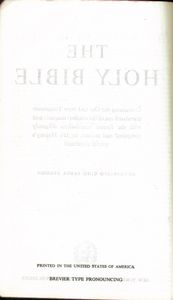 Holy Bible (Red Letter Edition)