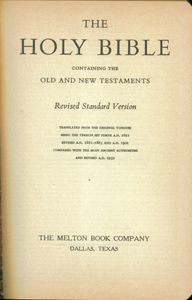 Holy Bible (Concordance)