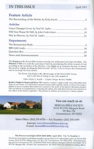 The Berean Searchligh (April 2015)