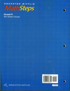 Computational Skills Tutorial - Houghton Mifflin Math Steps - Strand P1 (Basic Number Concepts)