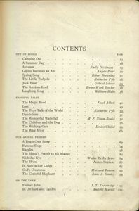 Story Hour Readings (Fourth Year)