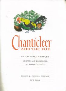 Chantícleer And The Fox