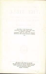 The Bible (A New Translation)