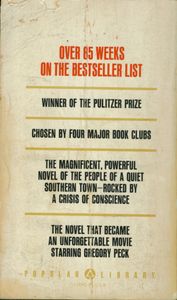 To Kill a Mockingbird
