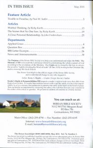 The Berean Searchlight (May, 2013)
