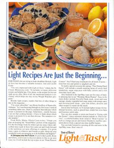 Taste Of Home's Light & Tasty (Vol. 3, No. 1, February/March 2003)