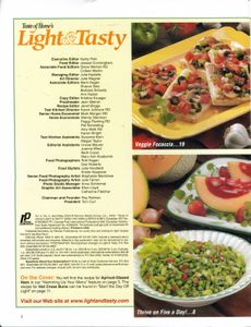 Taste Of Home's Light & Tasty (Vol. 3, No. 2, April/May 2003)