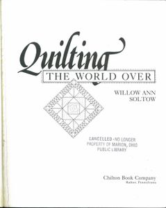 Quilting The World Over
