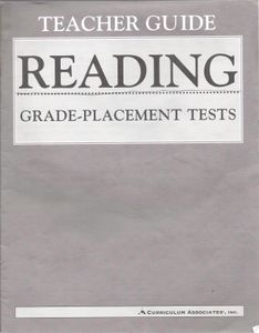 Teacher Guide Reading Grade-Placement Tests