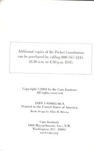 The Declaration Of Independence And The Constitution Of The United States Of America