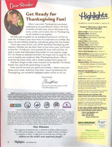 Highlights (November 2010)