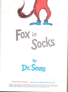 Fox In Socks