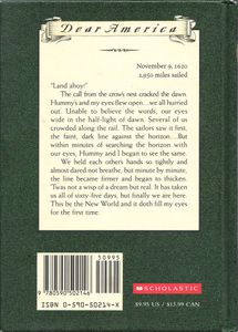 A Journey To The New World (The Diary Of Remember Patience Whipple - Mayflower, 1620)