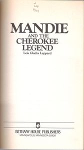 Mandie And The Cherokee Legend