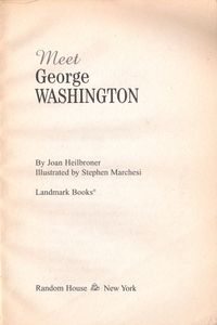 Meet George Washington
