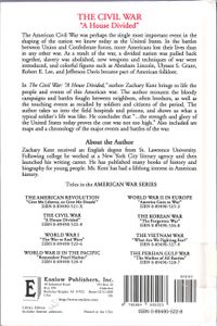 The Civil War "A House Divided"