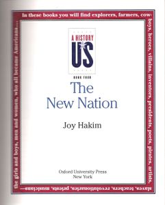 The New Nation (1789-1850)