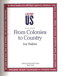 From Colonies to Country (1735-1791)