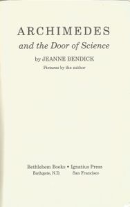 Archimedes And The Door Of Science