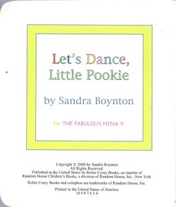 Let's Dance, Little Pookie