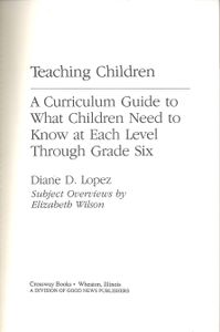 Teaching Children
