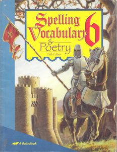 Spelling Vocabulary & Poetry 6 (Fifth Edition)