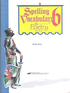 Spelling Vocabulary & Poetry 6 (Fifth Edition)