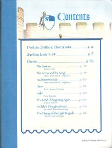 Spelling Vocabulary & Poetry 6 (Fifth Edition)