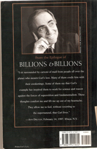 Billions & Billions: Thoughts on Life and Death at the Brink of the Millennium