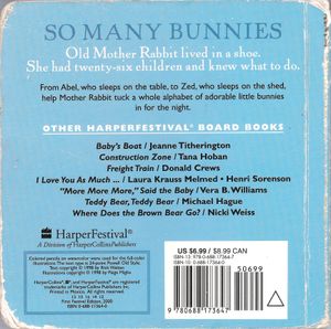 So Many Bunnies (A Bedtime ABC And Counting Book)