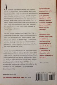 The Art of Poetry: Poems, Parodies, Interviews, Essays, and Other Work