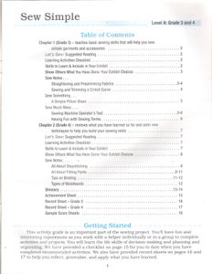 Sew Simple (4-H Sew Much Fun • Level A)